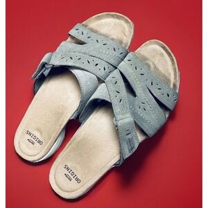 New Sandals Earth Origins Size 11 (Wide) Adjustable Slide Slip On READ